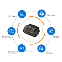 Vgate iCar Pro elm327 V2.3 OBD 2 OBD2 samochodowe narzędzia diagnostyczne skanowanie ELM 327 WIFI Bluetooth 4.0 dla androida/IOS ODB2 Auto skaner 2